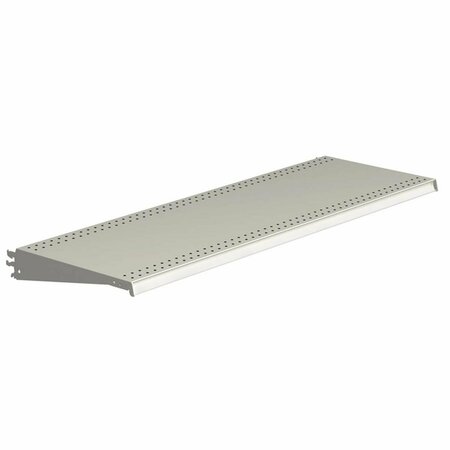 HOMECARE PRODUCTS 1 x 48 x 13 in. Powder Coated Cool White DL Style Shel HO2739508